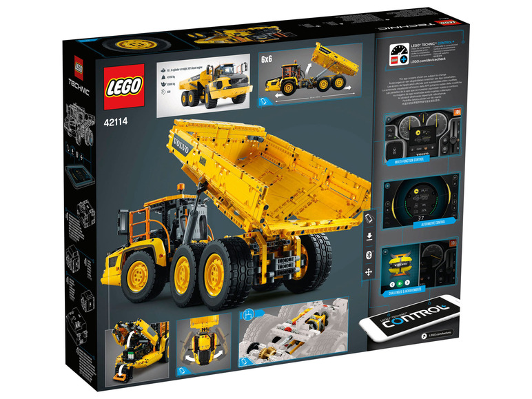 Ga naar volledige schermweergave: LEGO® Technic 42114 »Volvo 6x6 Truck met kieptrailer« - afbeelding 2