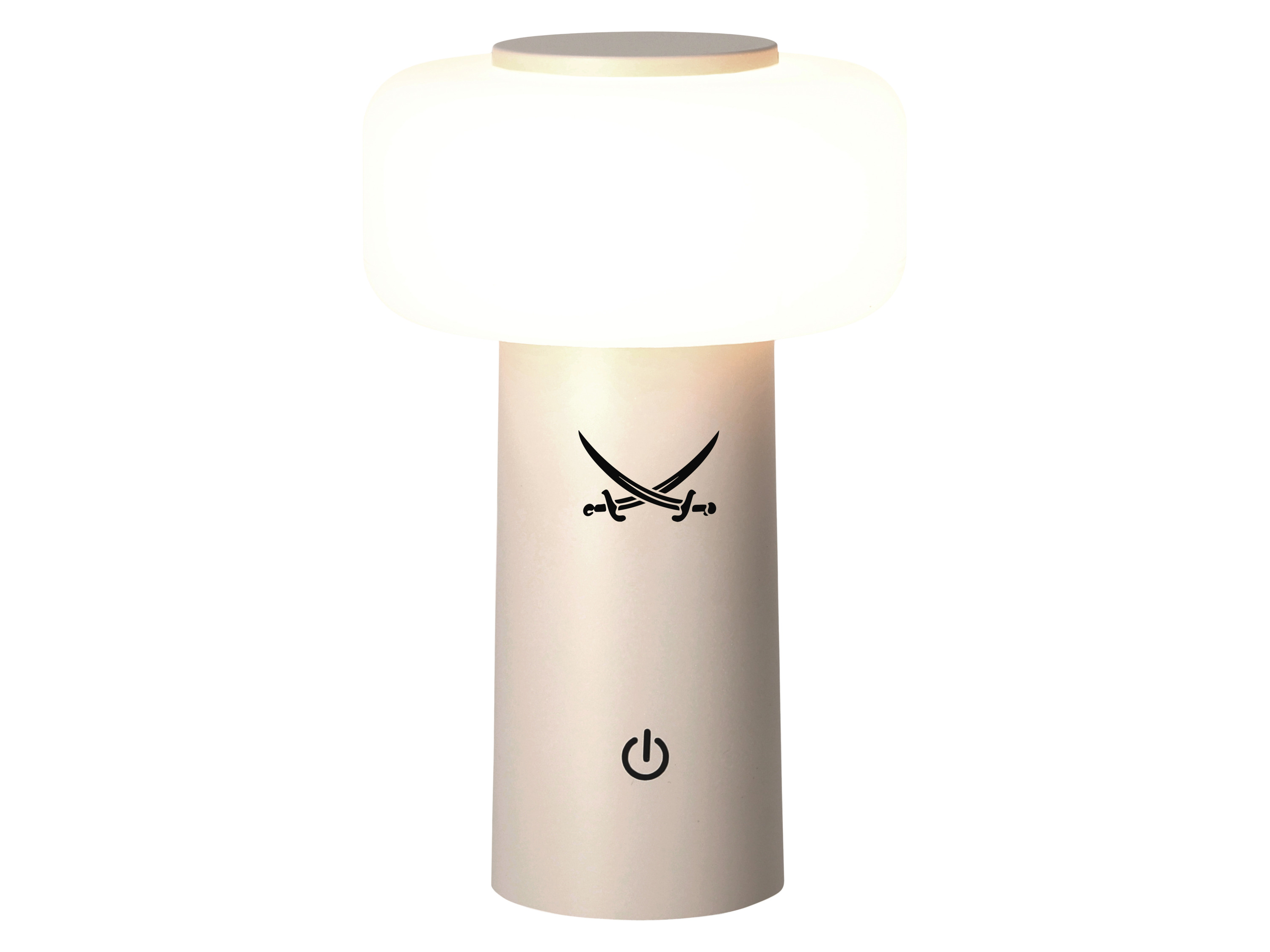 LED-accu-tafellamp (Beige)