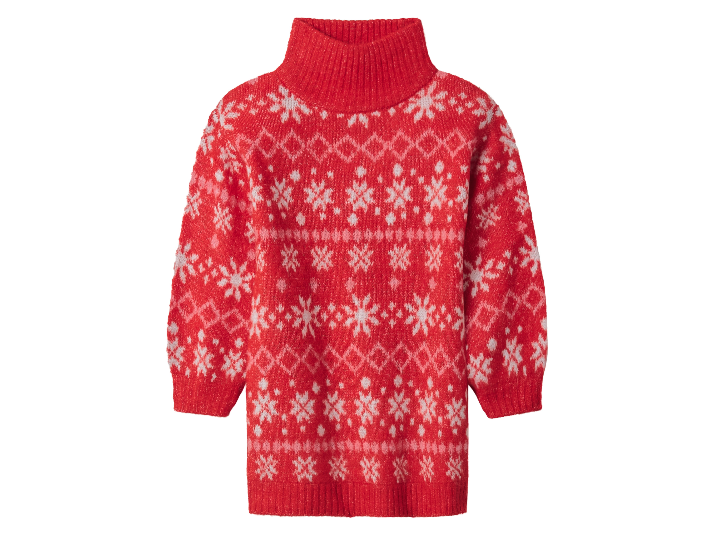 lupilu Kinder kerstjurk (Rood, 98/104) afbeelding