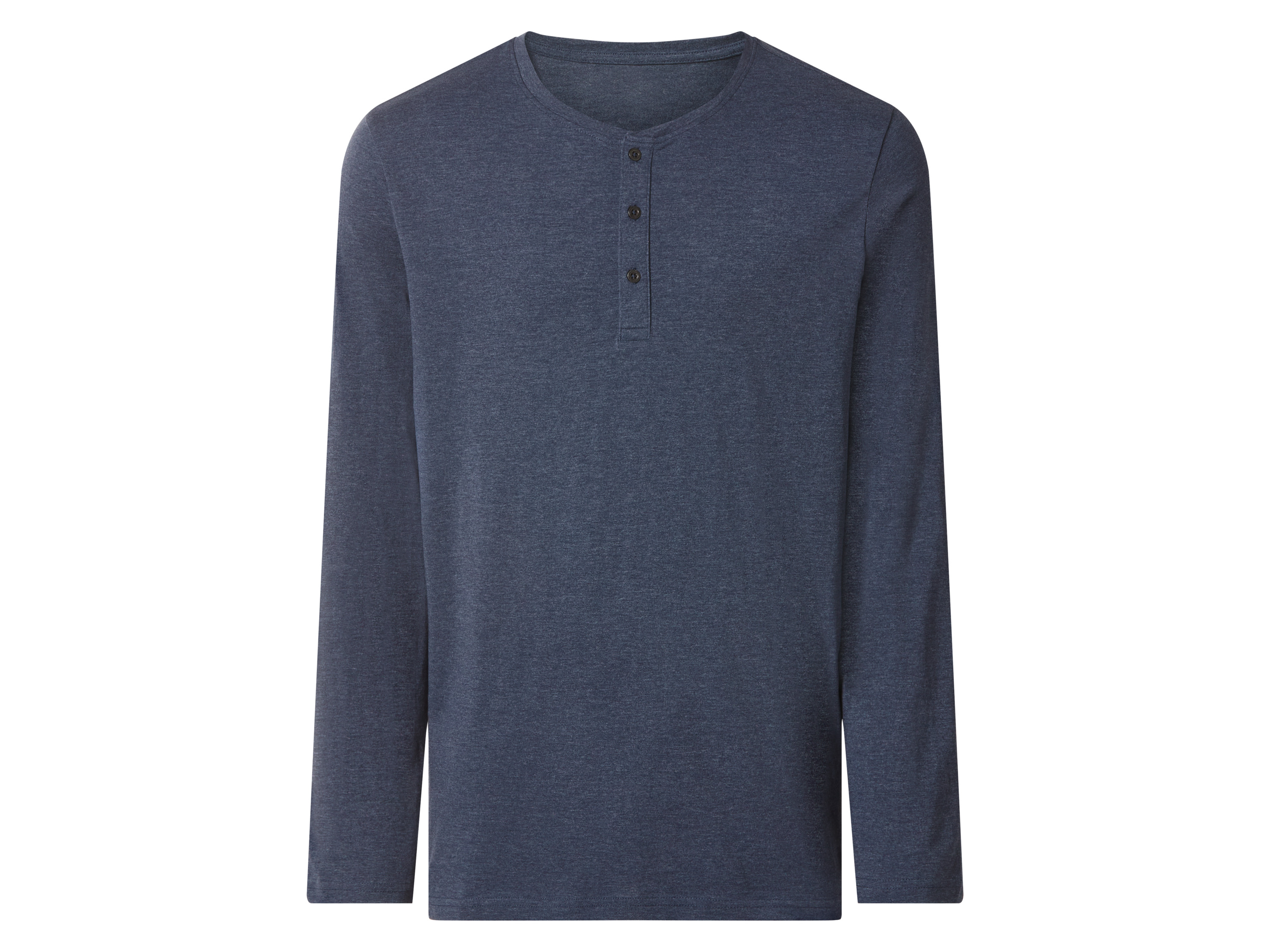 esmara Men Heren longsleeve (Marineblauw, S)
