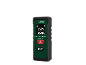 Laserafstandsmeter toont 0.554m en 0.548m, met knoppen 'MEAS' en 'UNIT'.