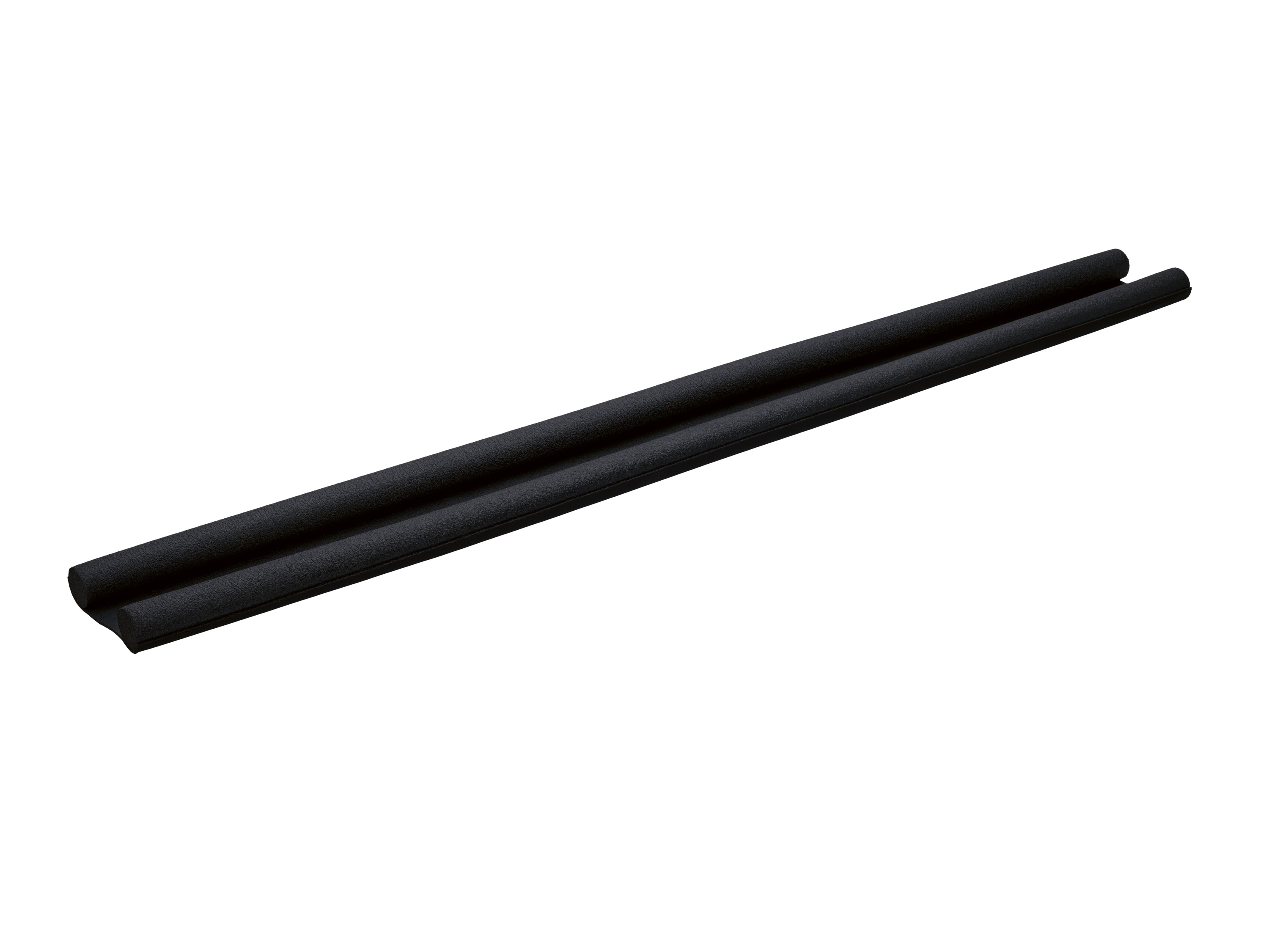 PARKSIDE Dubbele tochtstrip voor de deur, 95 cm (Zwart)