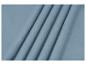 Blauwe stoffen draperie met fijne textuur