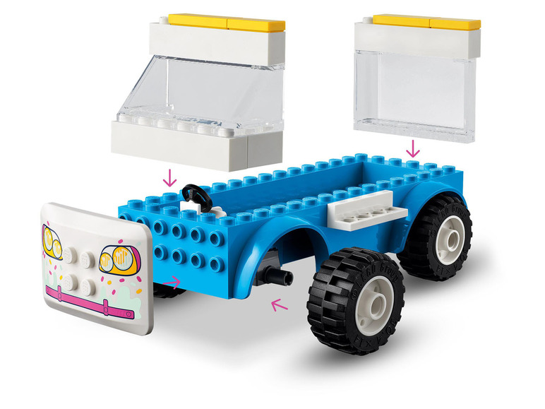 Ga naar volledige schermweergave: LEGO® Friends Ijswagen - afbeelding 4