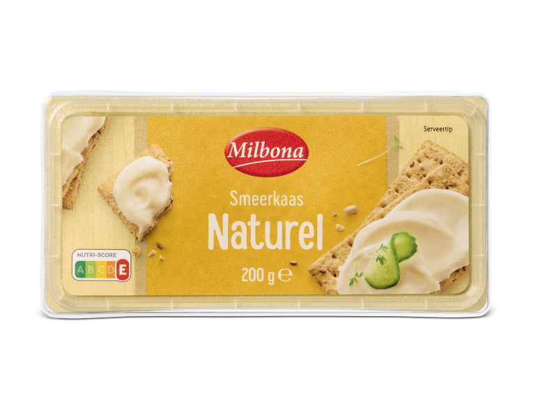 Milbona Smeerkaas Naturel, 200 g
