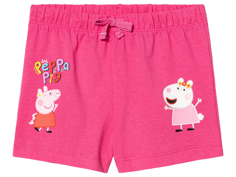 Afbeelding van Meisjes korte broek (86/92, Peppa Pig/roze)