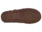 Zool van een bruine winterlaars met antislip profiel.