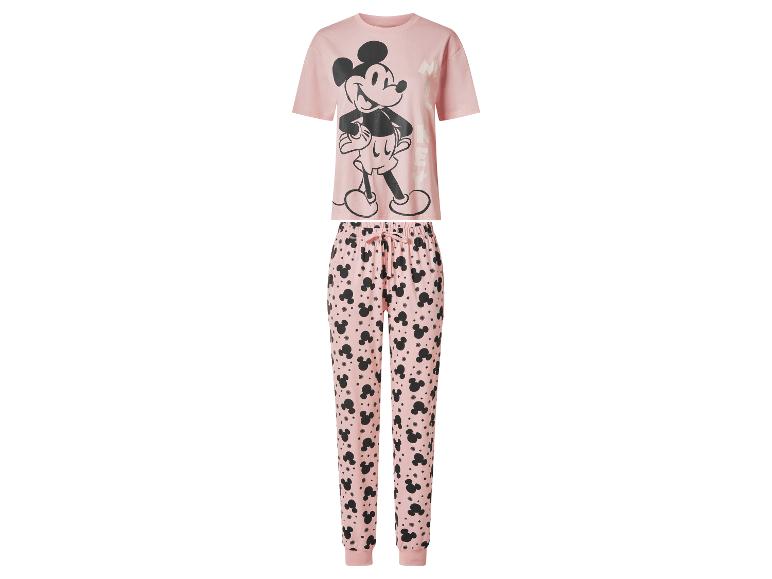 Roze pyjama met Mickey Mouse-motief