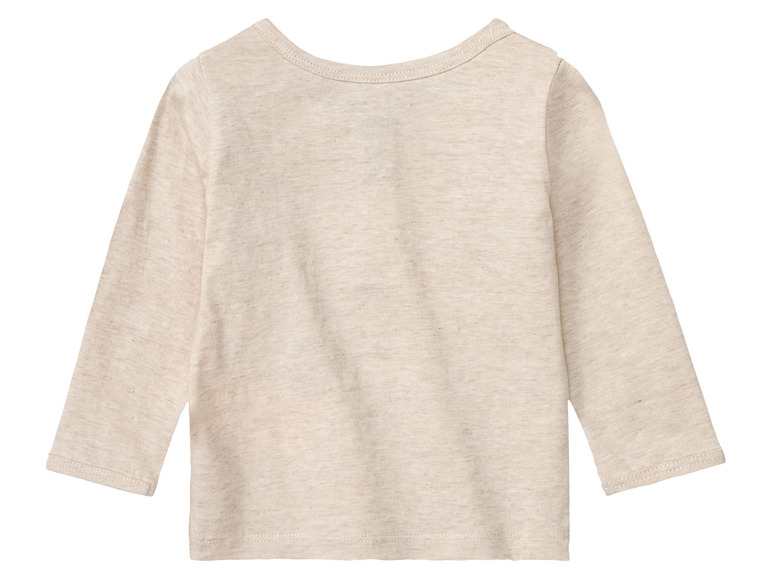 Ga naar volledige schermweergave: lupilu® Baby shirts met lange mouwen, 2 stuks, van zuivere bio-katoen - afbeelding 14
