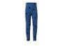 Blauwe kinderlegging met zwarte hartjesprint