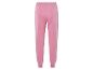 Een roze joggingbroek met elastische tailleband