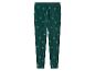 Groene joggingbroek met kerstboomprint