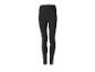Zwarte dames sportlegging met hoge taille en subtiele naaddetails