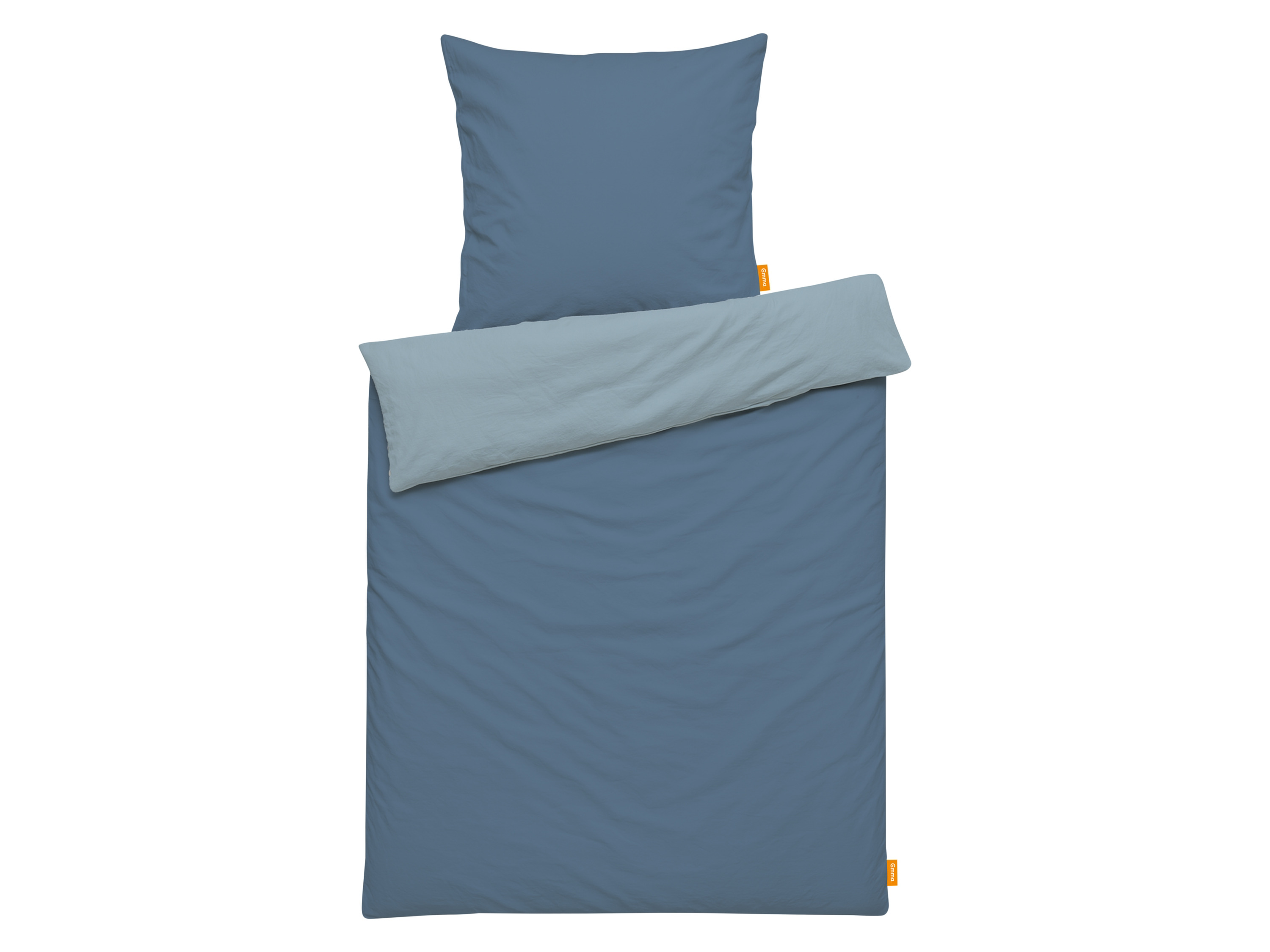 Emma Dekbedovertrek 200 x 200 cm (Blauw) afbeelding