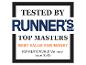 Runner's World Germany-prijs voor 'Beste Waarde voor Geld' getest door topmasters.