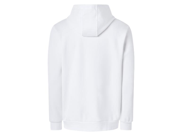 Witte hoodie, achterkant