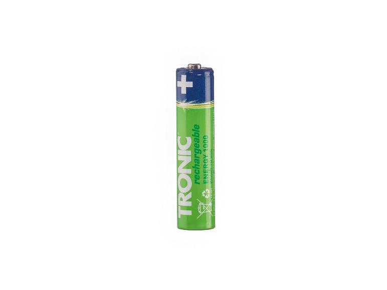 TRONIC ENERGY 1000 AAA 1.2V 1000 mAh oplaadbare batterij