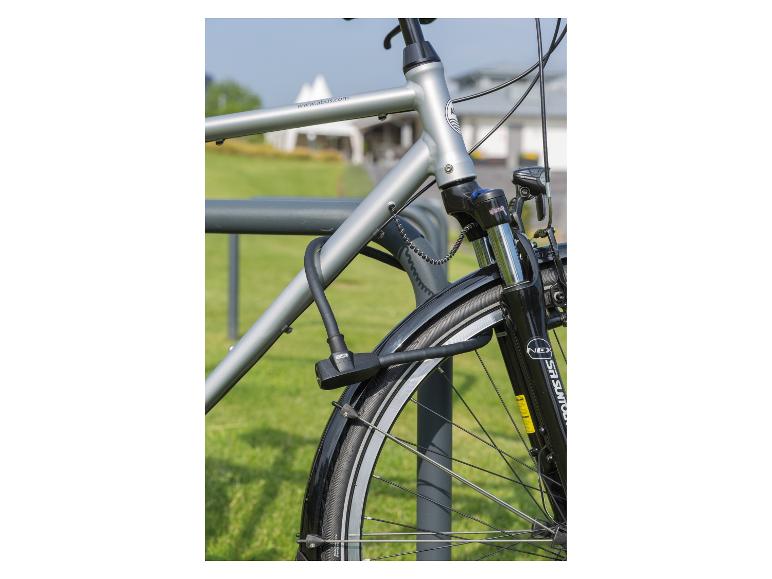 Fiets met Abus slot.