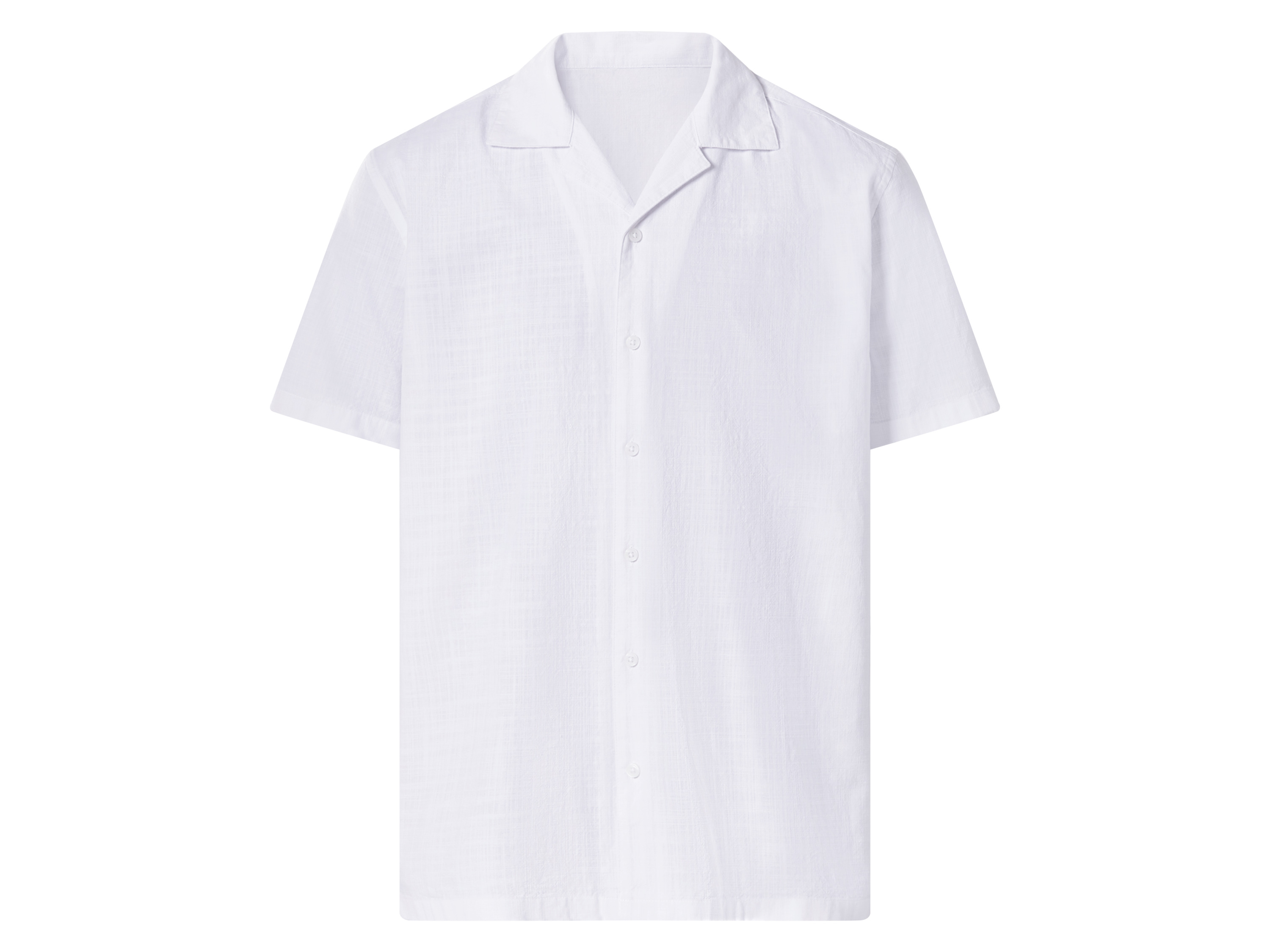 ESMARA MEN Heren overhemd, Regular Fit (Wit, XXL)