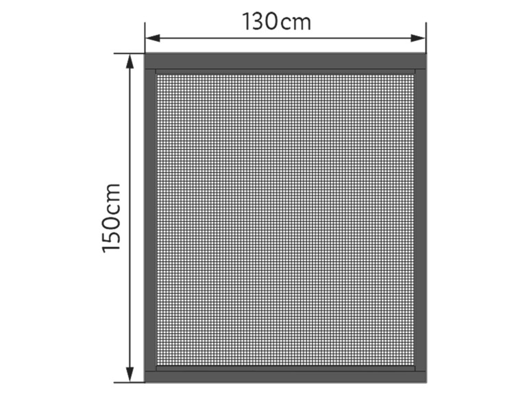 Ga naar volledige schermweergave: LIVARNO home Aluminium hor 130 x 150 cm - afbeelding 5