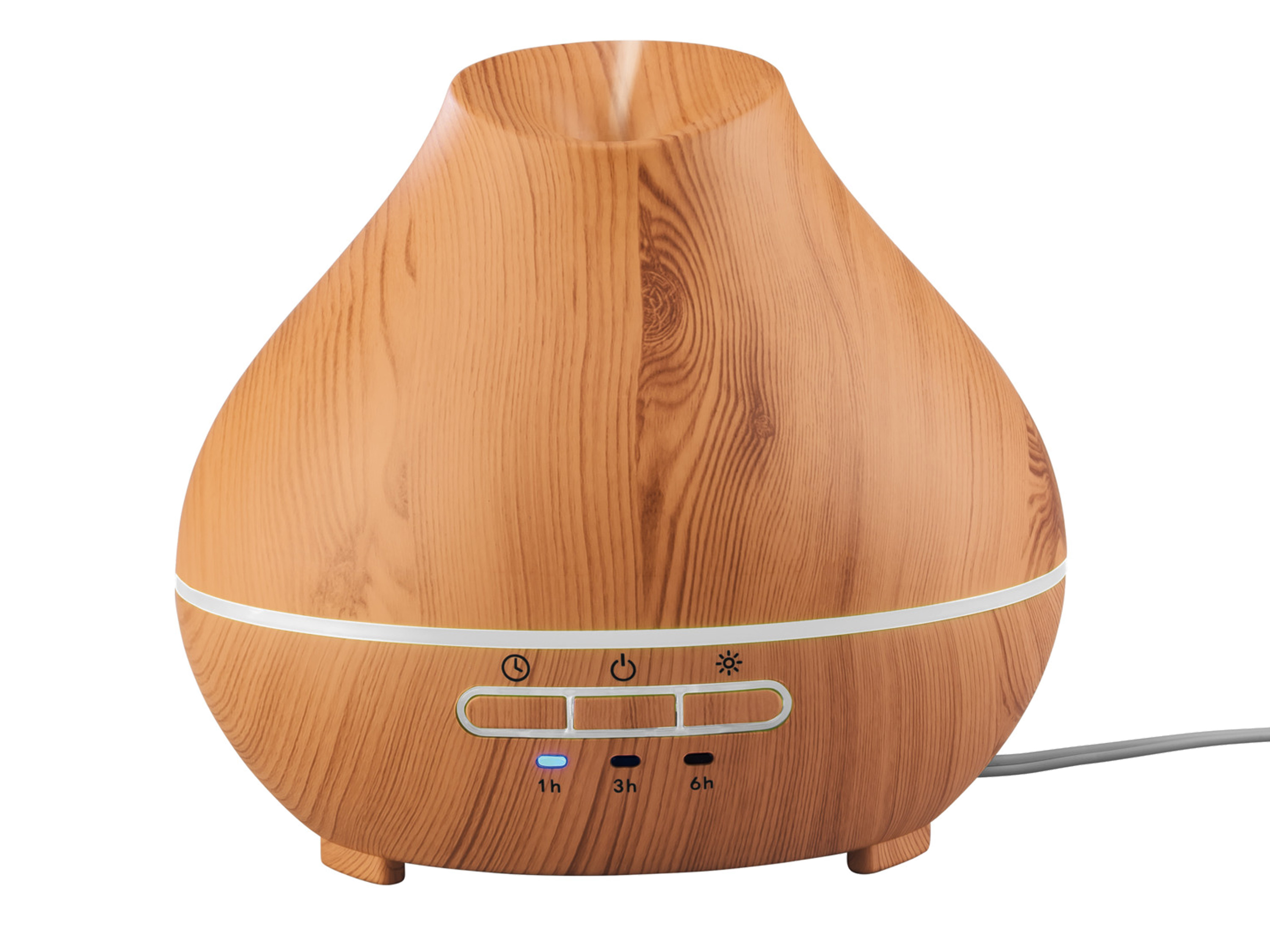 LIVARNO Ultrasone aroma-diffuser (deksel in houtdesign)