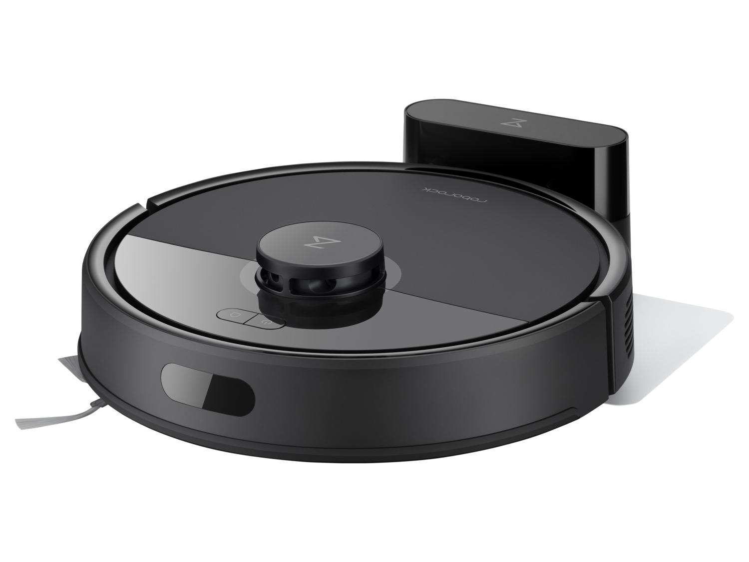 Robotstofzuiger met dweilfunctie Q7 Pro, LiDAR-navigatie, zwart