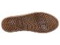 Bruine rubberen zool met antislip patroon