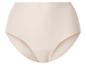 Naadloze beige high-waist damesonderbroek