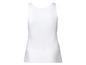 Een wit tanktop voor dames.