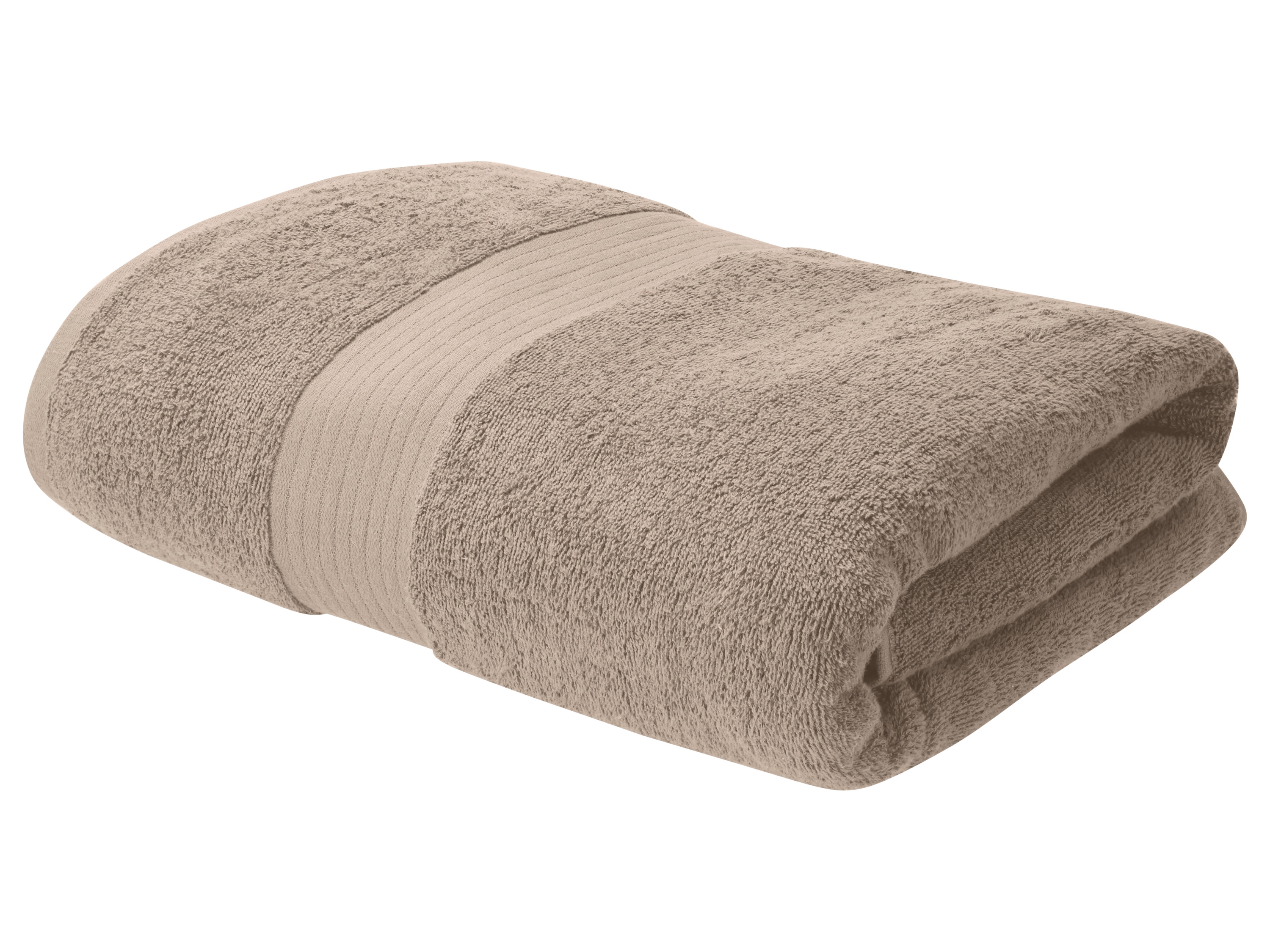 LIVARNO Handdoek 100 x 150 cm (Beige) afbeelding