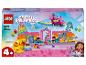 LEGO Gabby's Dollhouse set, Gabby's Feestkamer, met figuren en accessoires.