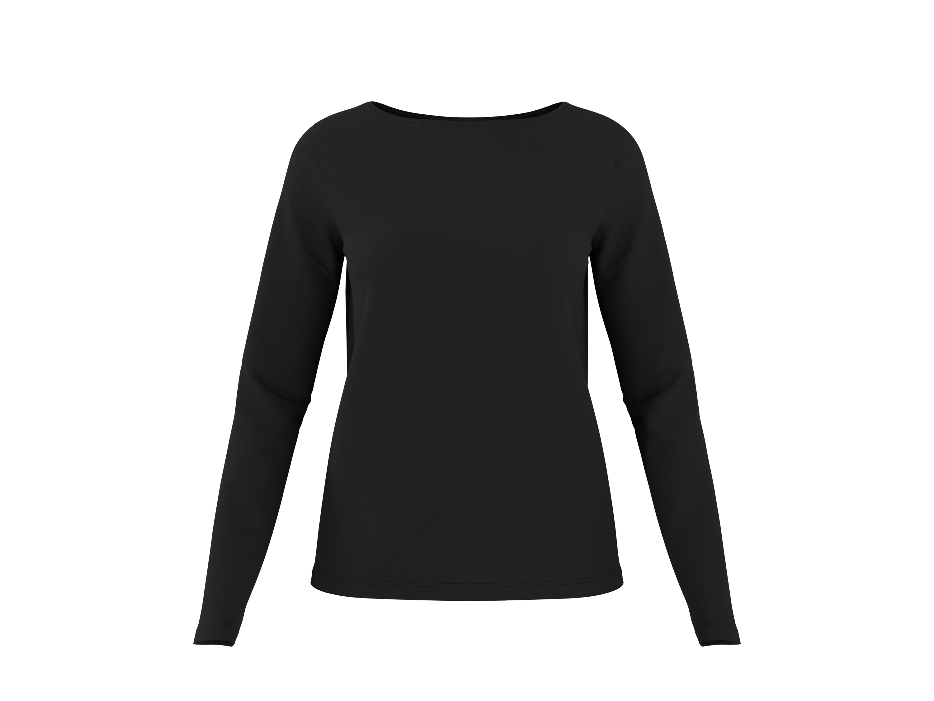 esmara Dames longsleeve (Zwart, S (36/38))