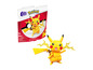Een Mega Construx bouwset van Pikachu uit Pokémon.