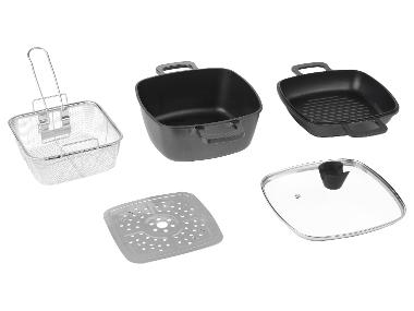 SILVERCREST® Multifunctionele pannenset 5-delig