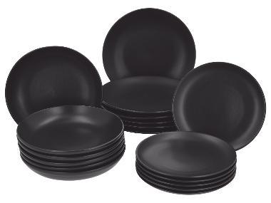 SILVERCREST® Porseleinen serviesset 18-delig