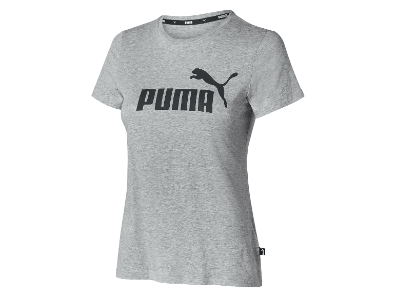 Grijs Puma t-shirt met Puma logo.