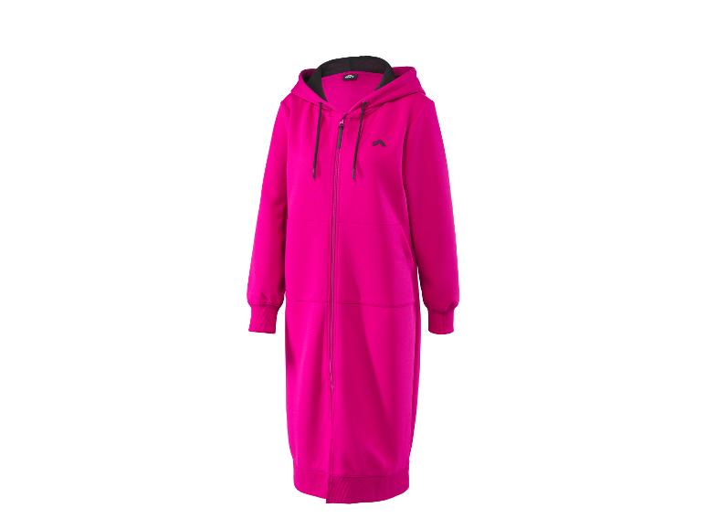 Crivit dames lange hoodie in roze