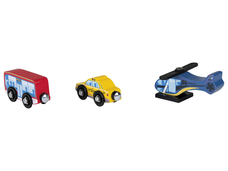 Ga naar volledige schermweergave: Playtive Houten voertuigen-set, 3 delig - afbeelding 42
