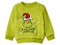 Groen pluizig sweatshirt met Grinch-motief
