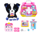 Interactieve pluche puppy speelset met medische accessoires en koffer