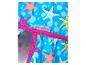 Playshoes zwempak, zeesterren print, blauw en roze.