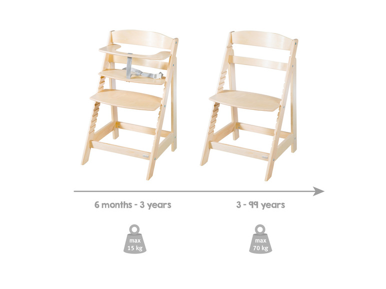 Ga naar volledige schermweergave: roba kinderstoel »Sit Up« trapkinderstoel van hout - afbeelding 38