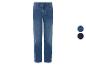 Rechte jeans, verkrijgbaar in twee kleuren.
