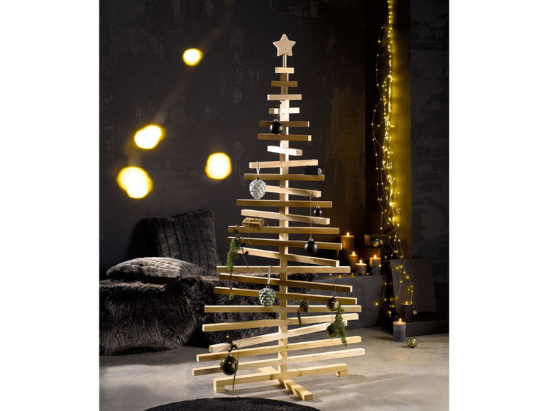 Ga naar volledige schermweergave: LIVARNO home Houten kerstboom - afbeelding 4
