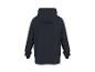Zwarte herenhoodie, achteraanzicht