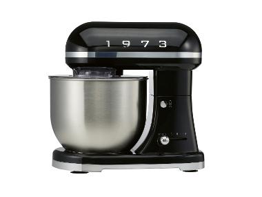 SILVERCREST® Keukenmachine, 5 L, zwart, retro