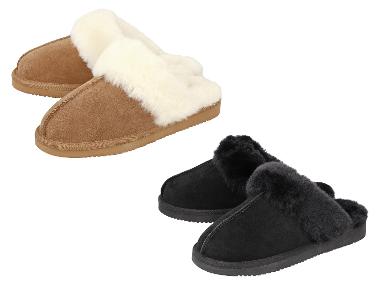 esmara® Dames pantoffels lamsvacht
