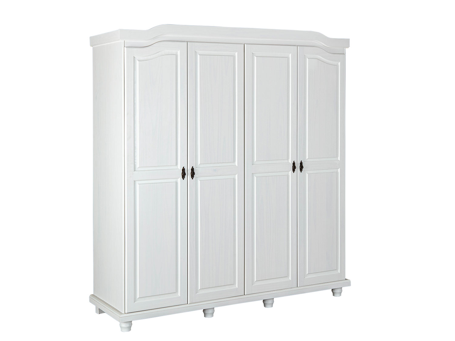 Inter Link Kledingkast (4-deurs, Wit)