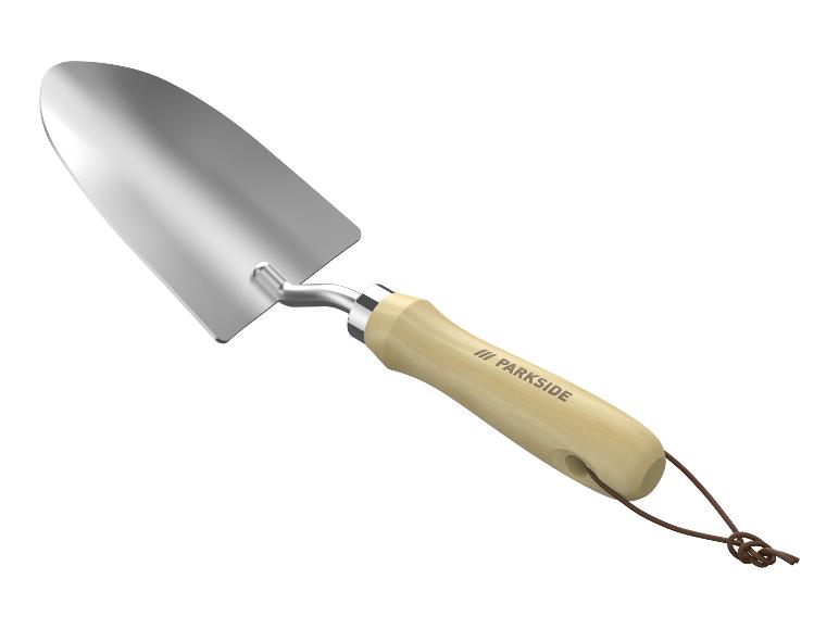 PARKSIDE tuinschepje met houten handvat en metalen blad