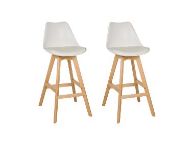 HJH LIVING Set van 2 barkrukken Scandi High